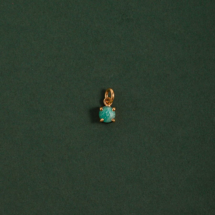 Dije Ginebra con Amazonita