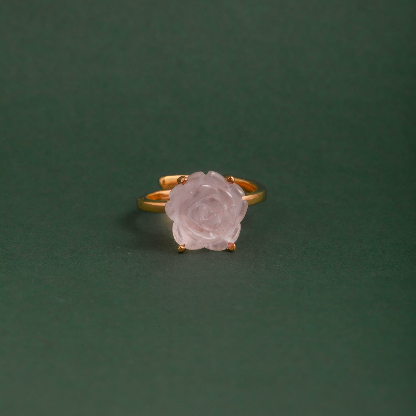 Anillo Emma Cuarzo rosa