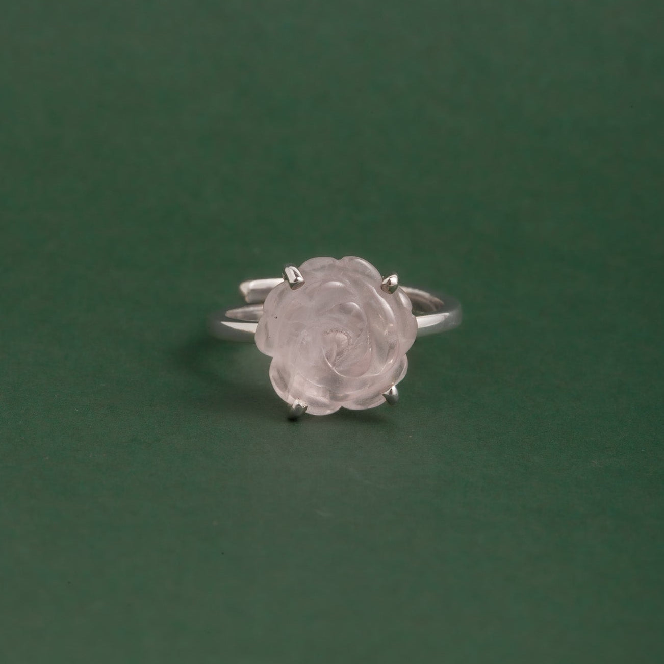 Anillo Emma Cuarzo rosa