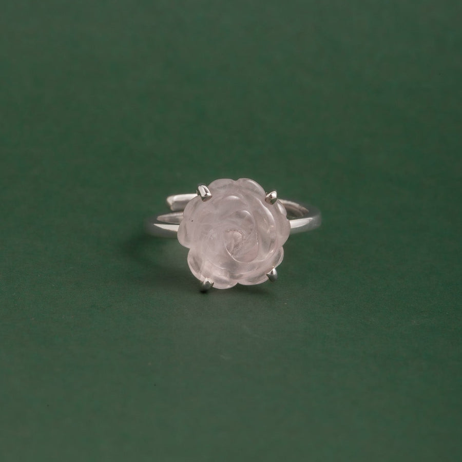 Anillo Emma Cuarzo rosa