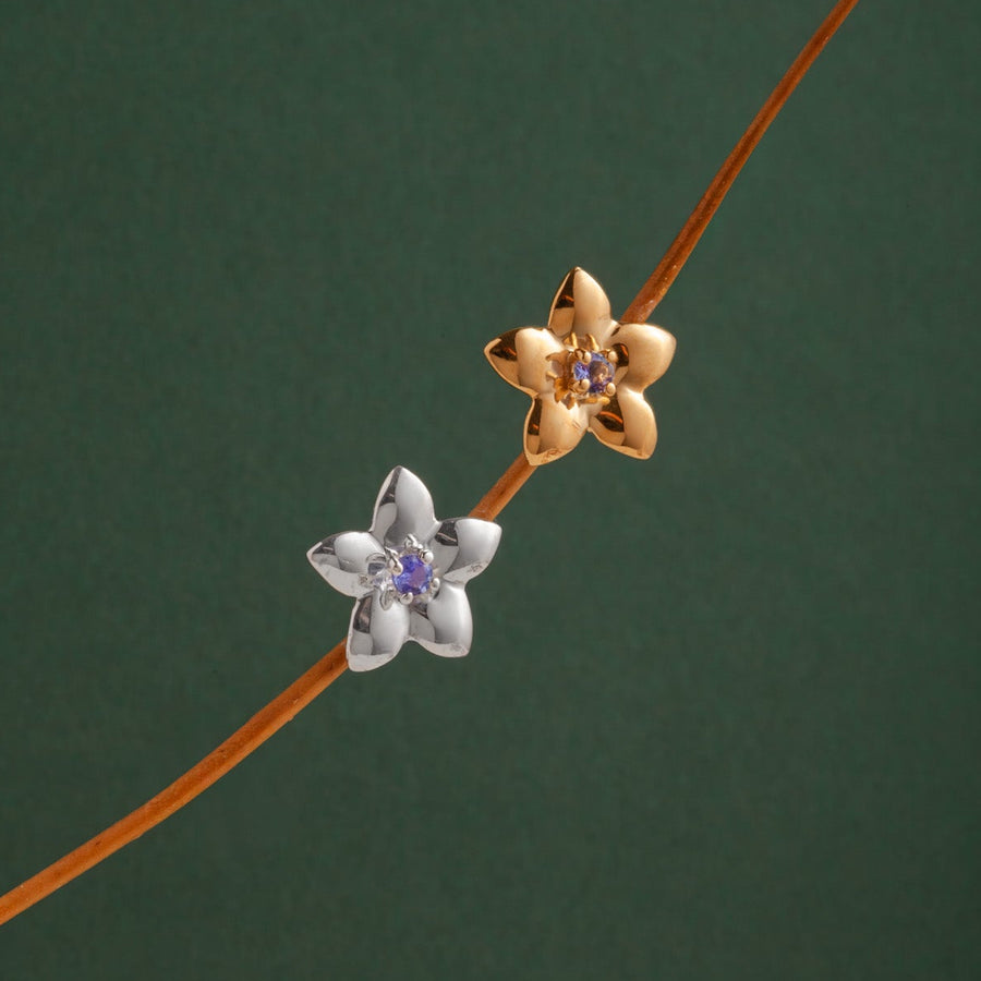 Aretes Narcisa Tanzanita