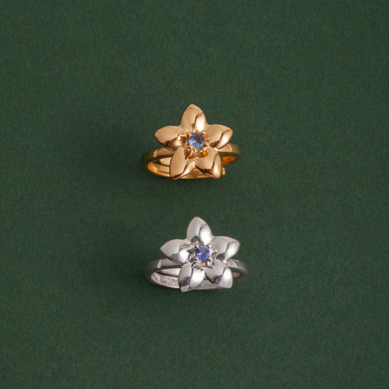 Anillo Narcisa Tanzanita