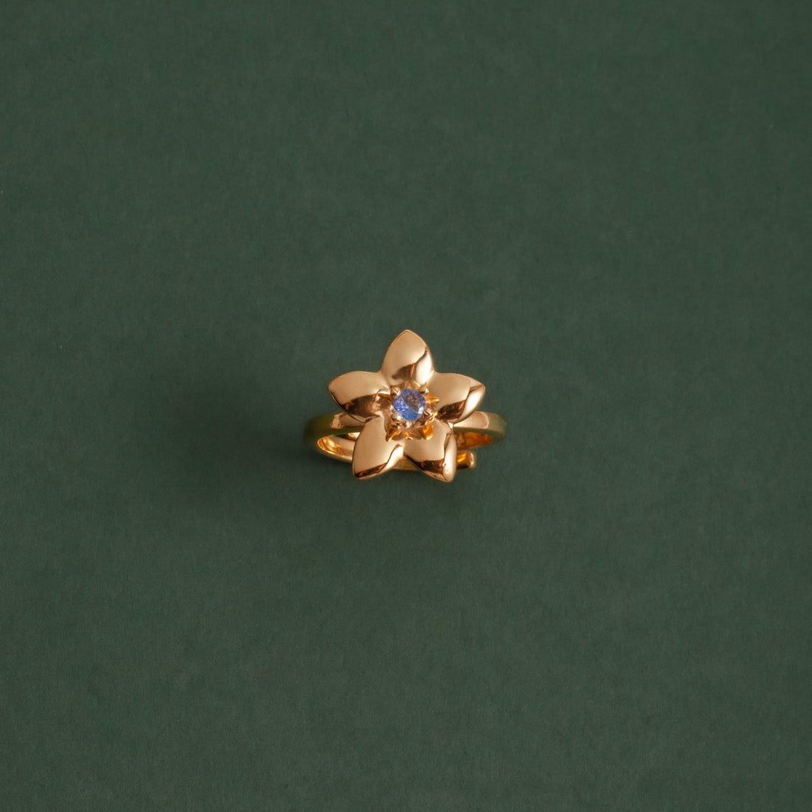 Anillo Narcisa Tanzanita