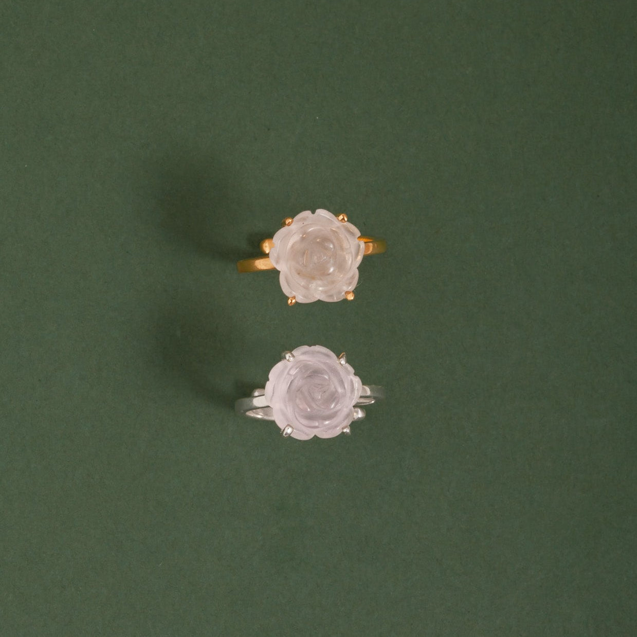 Anillo Emma Cuarzo rosa