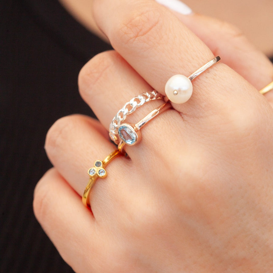 Anillo Mar regulable rose gold
