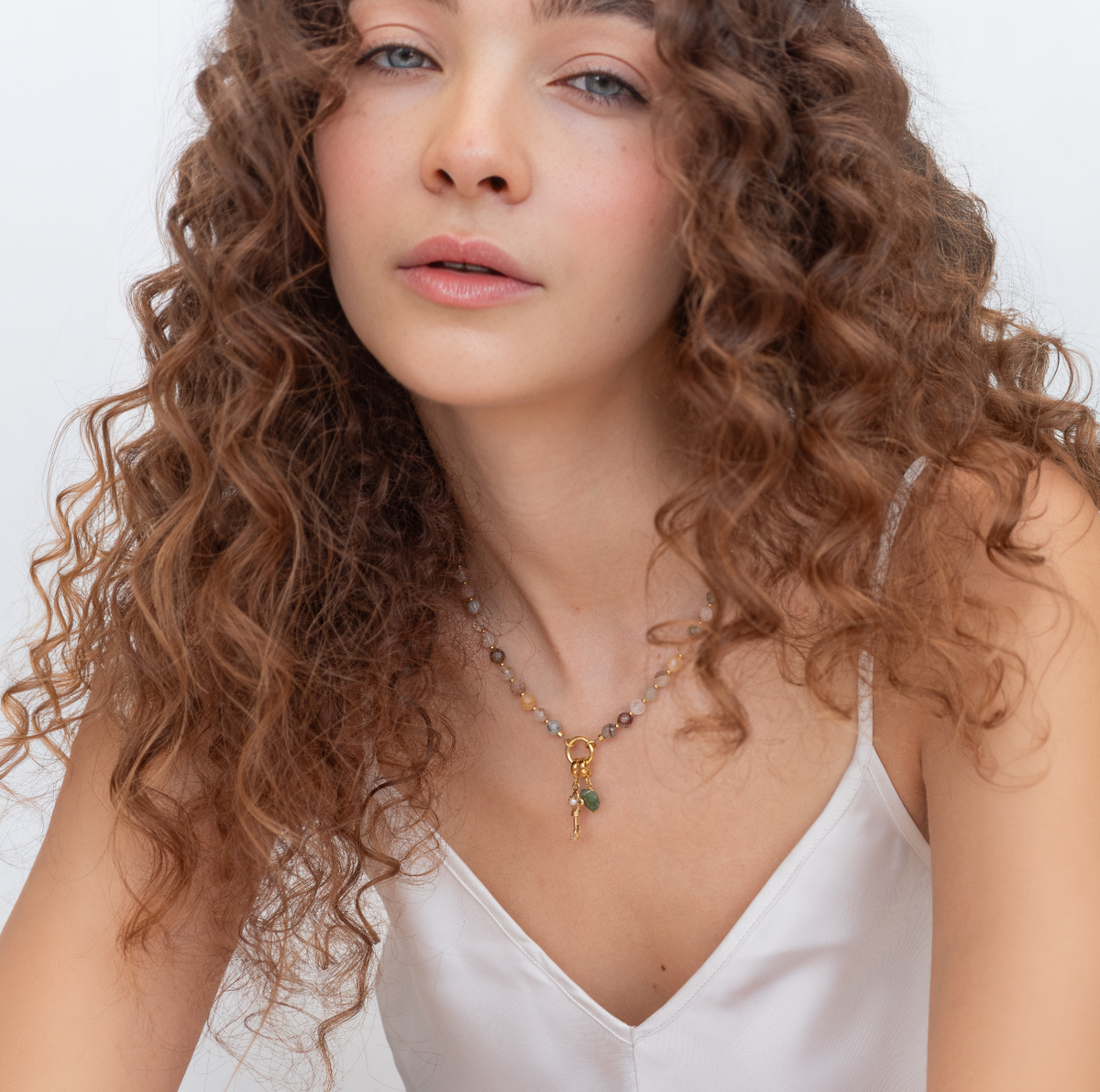 Collar Rachel Cuarzo rutilado