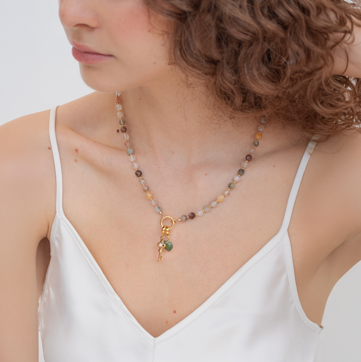 Collar Rachel Cuarzo rutilado