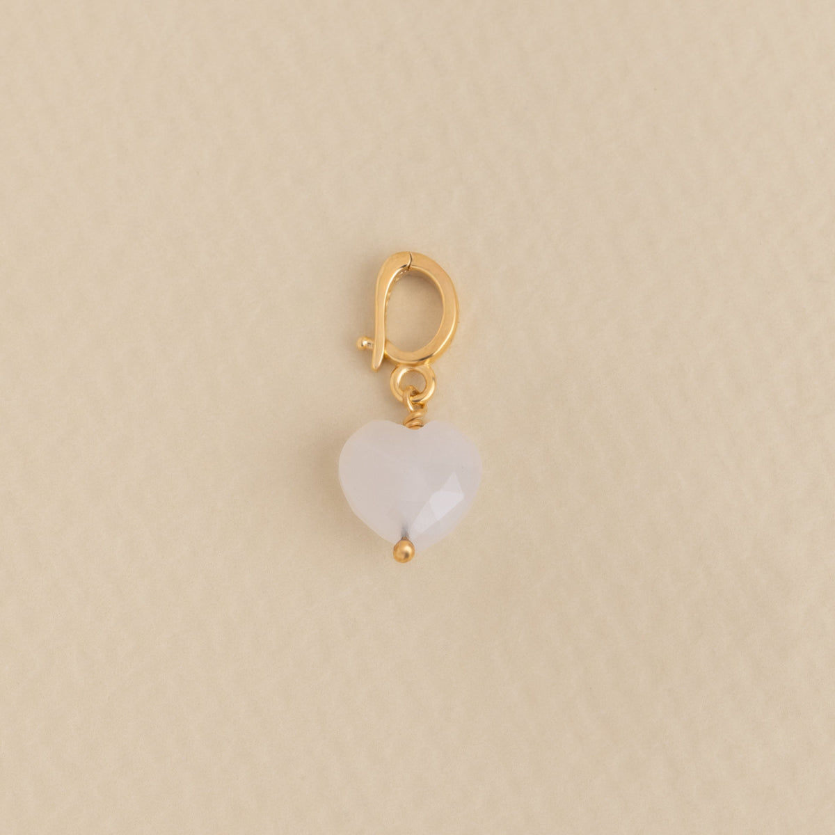 Dije Corazón Piedra luna
