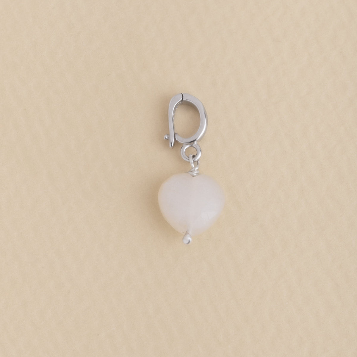 Dije Corazón Piedra luna