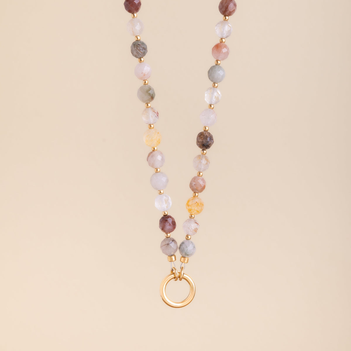 Collar Rachel Cuarzo rutilado
