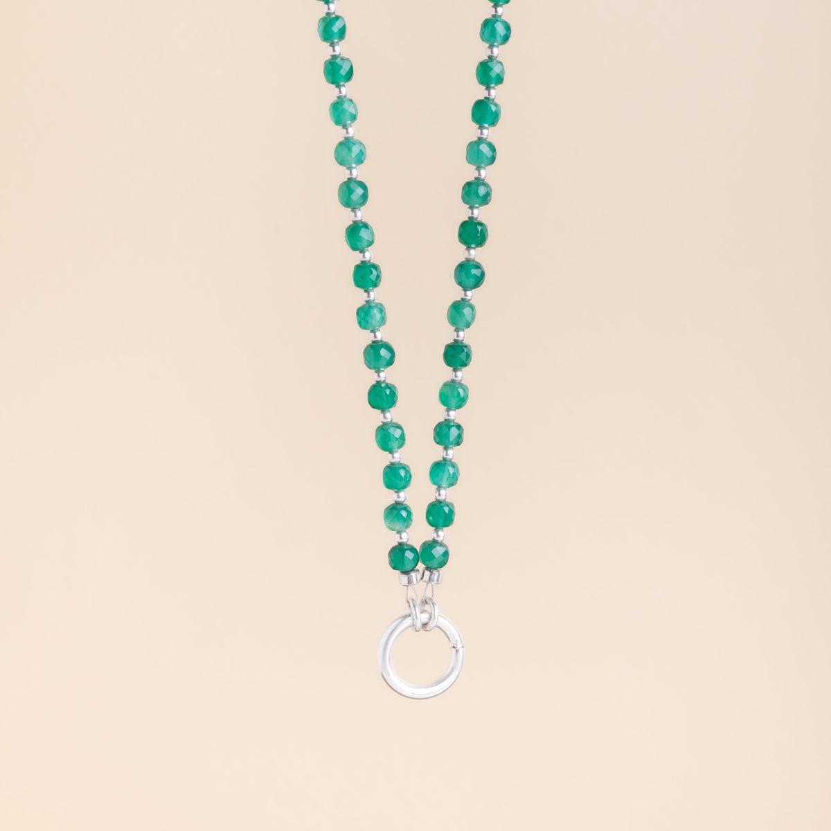 Collar Rachel ónix verde
