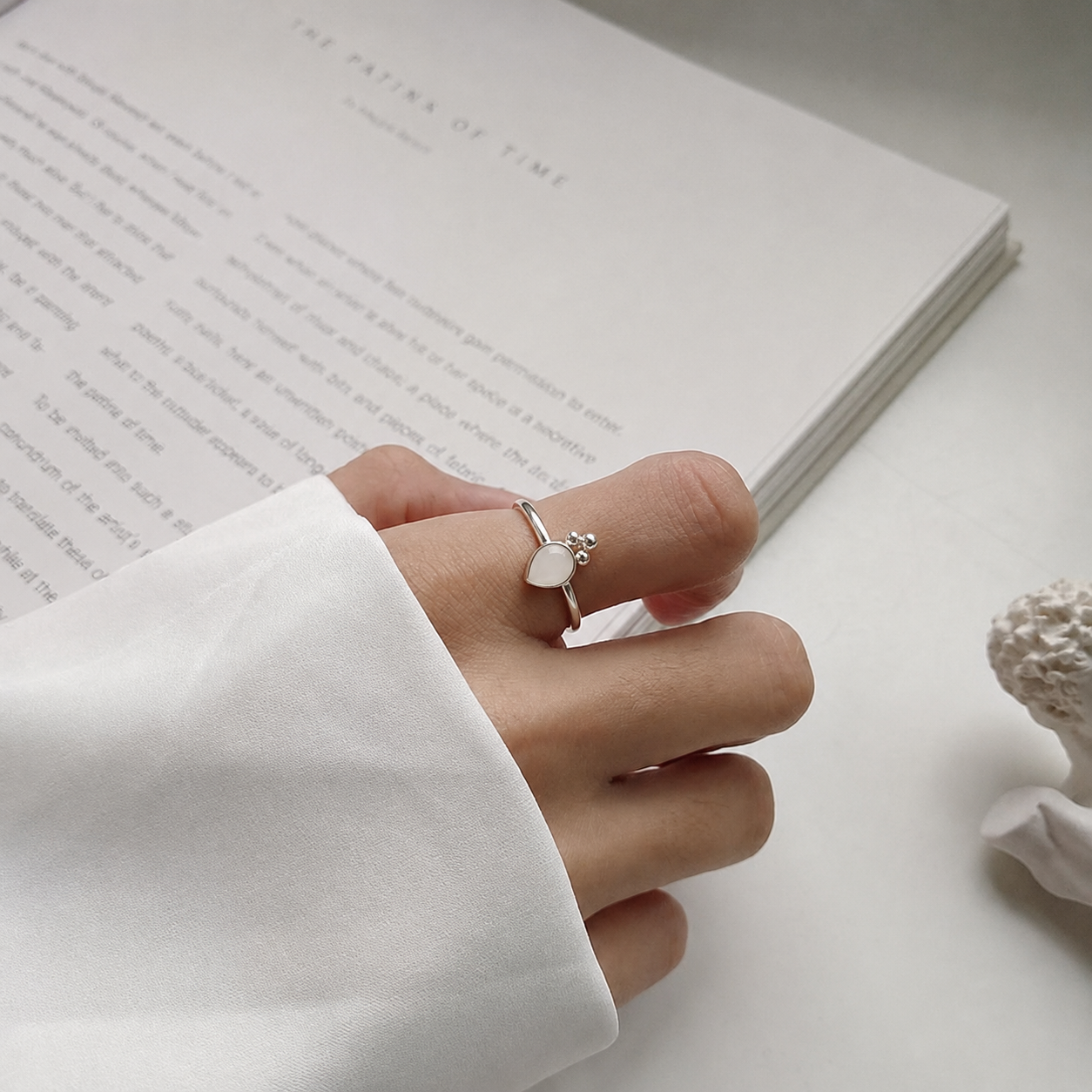 Anillo Agostina regulable silver