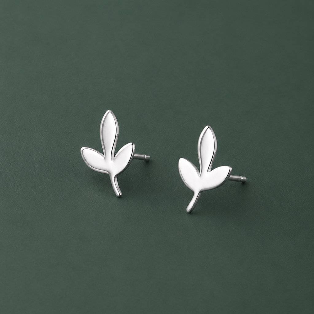 Aretes Laurel silver