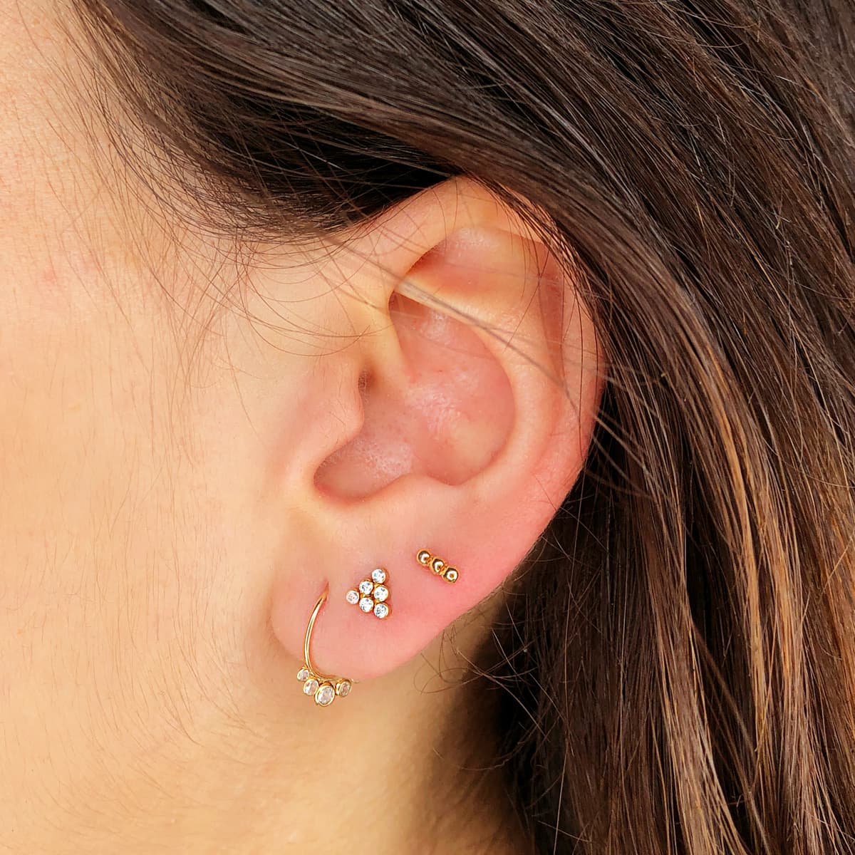 Piercing Tres bolitas