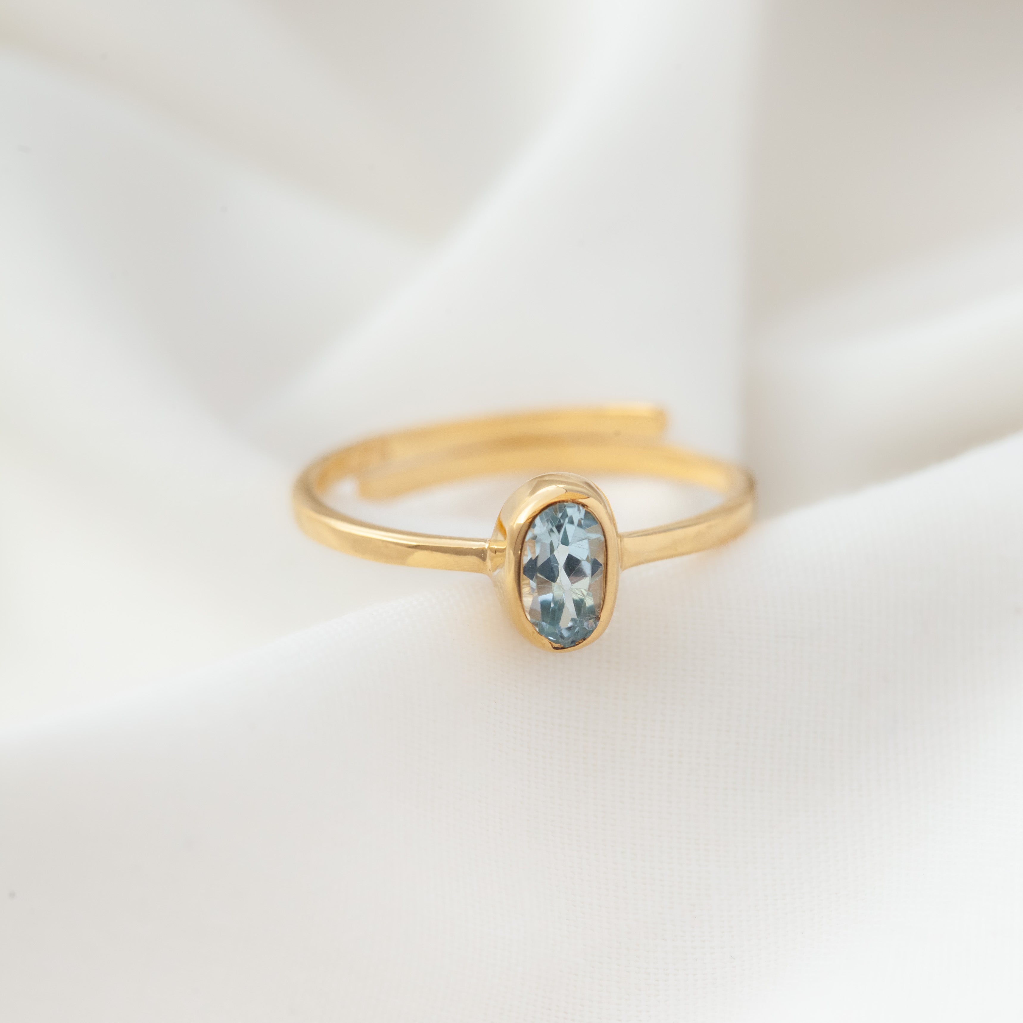 Anillo Mar regulable gold