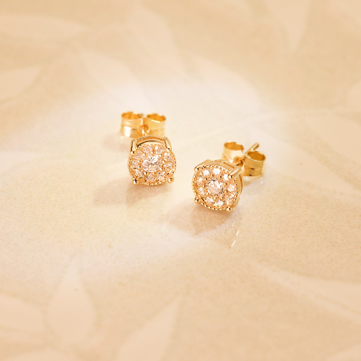 Rosetas Ilusión con diamantes