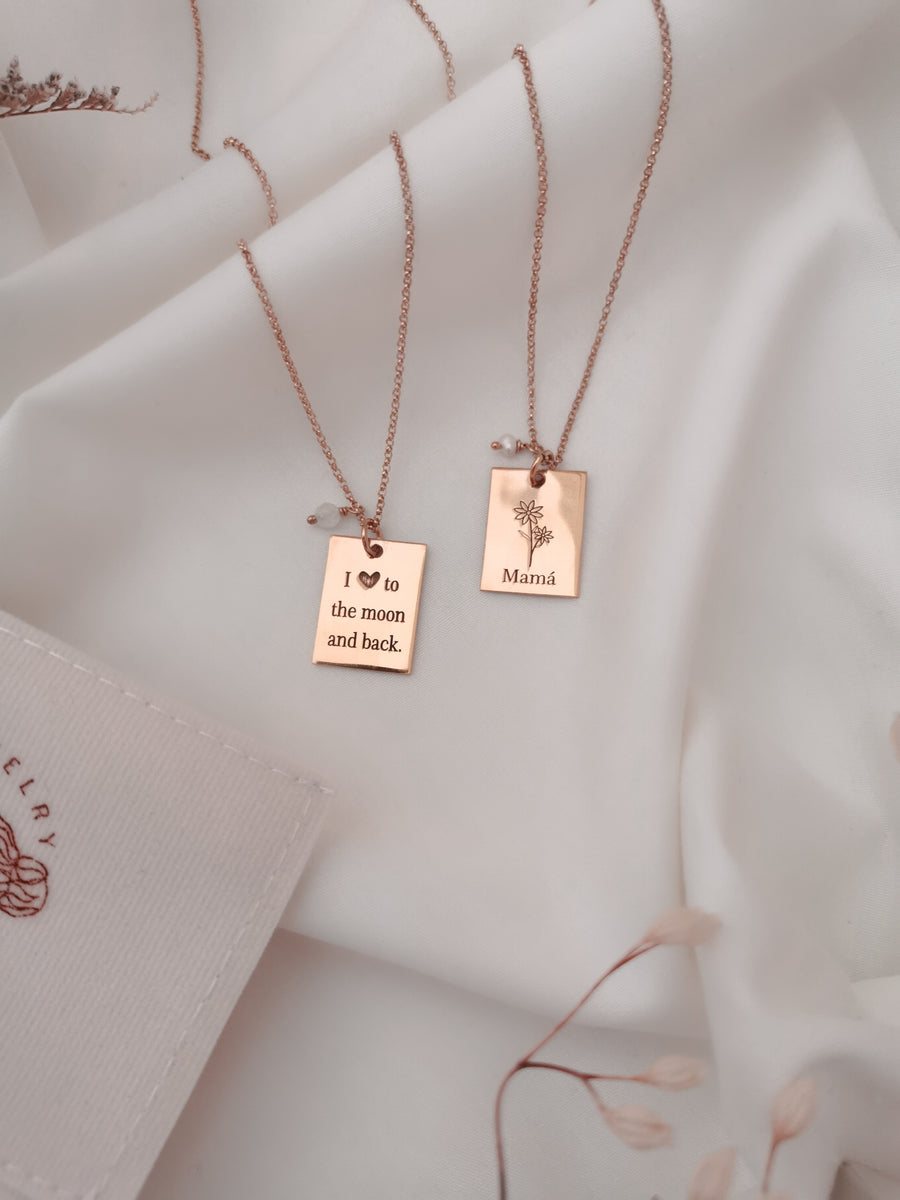 Collar I love you to the moon and back