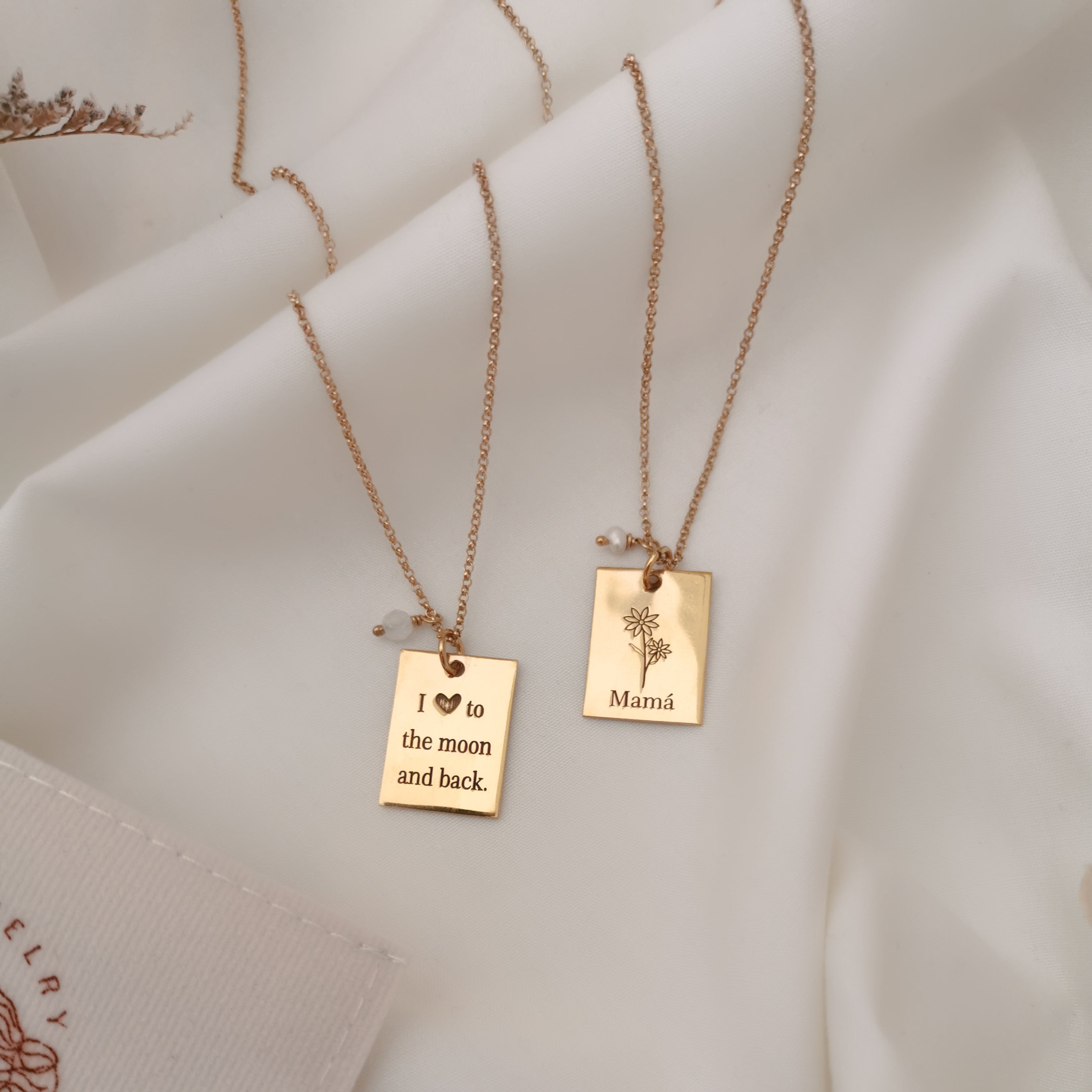 Collar I love you to the moon and back