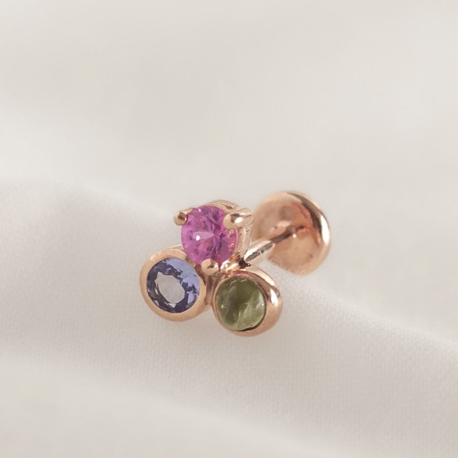 Piercing Alba Colorfull rose gold