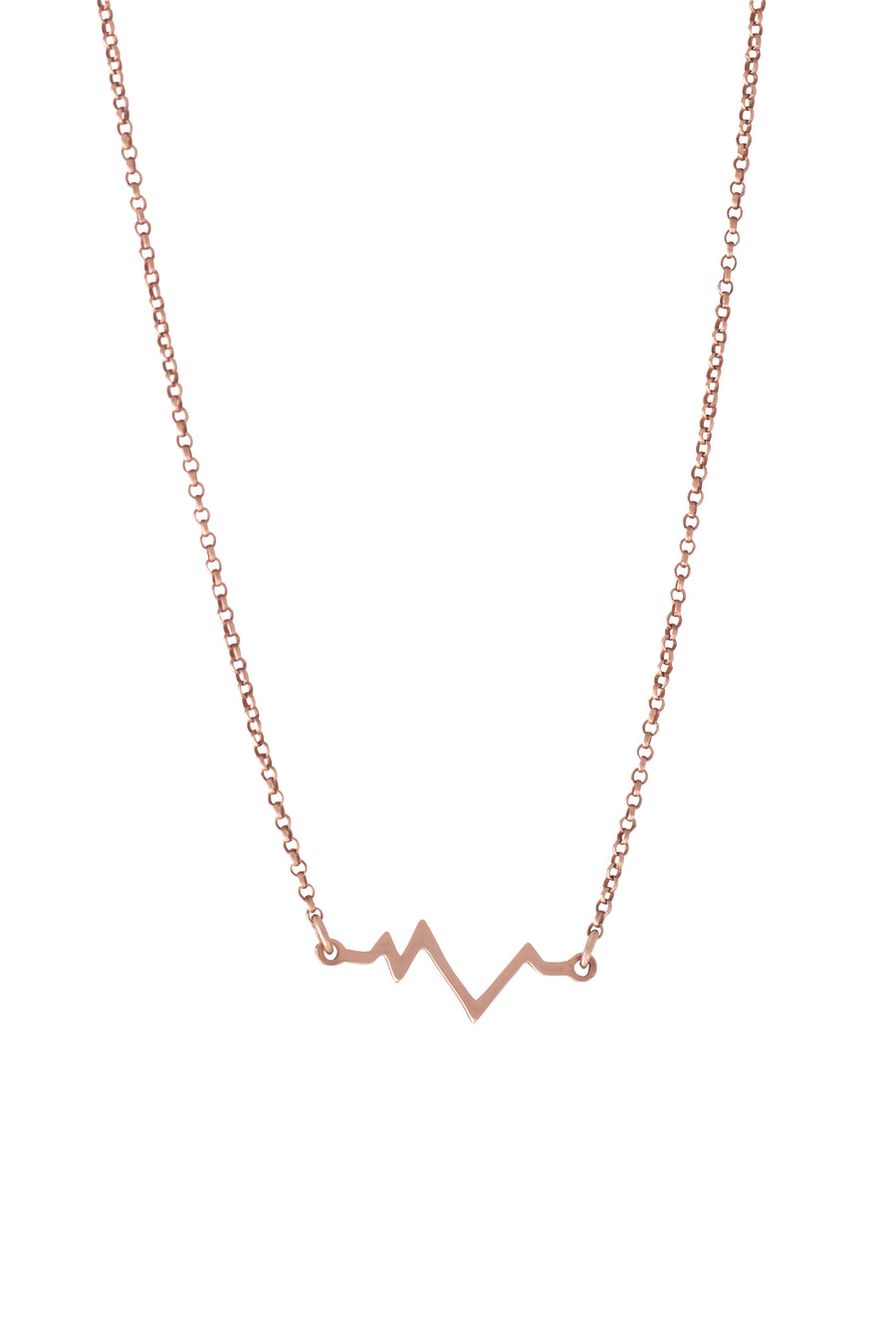 Collar Latidos rose gold