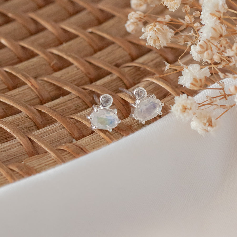 Aretes Valentina silver