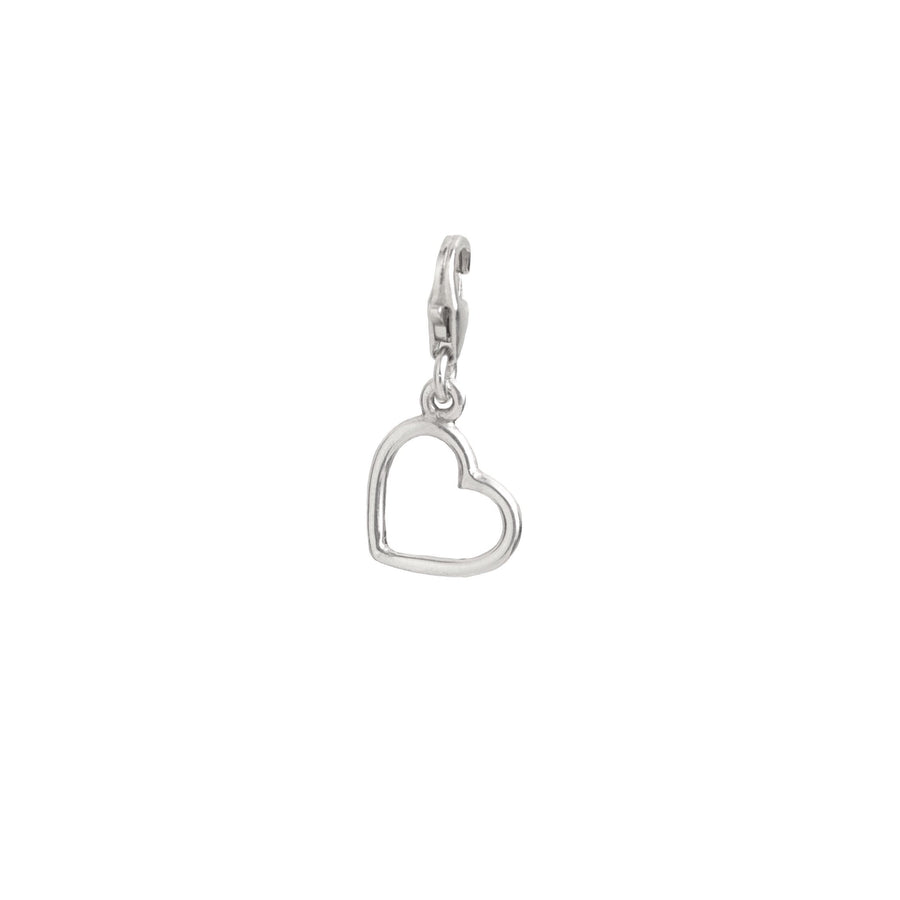 Dije Corazón Calado silver