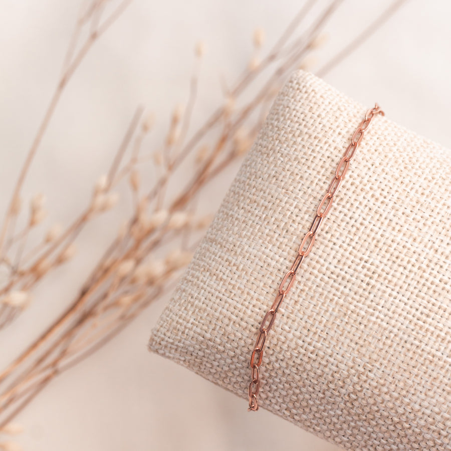 Pulsera Escalera rose gold