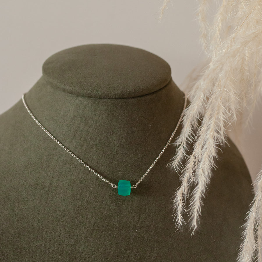Collar Ónix Verde