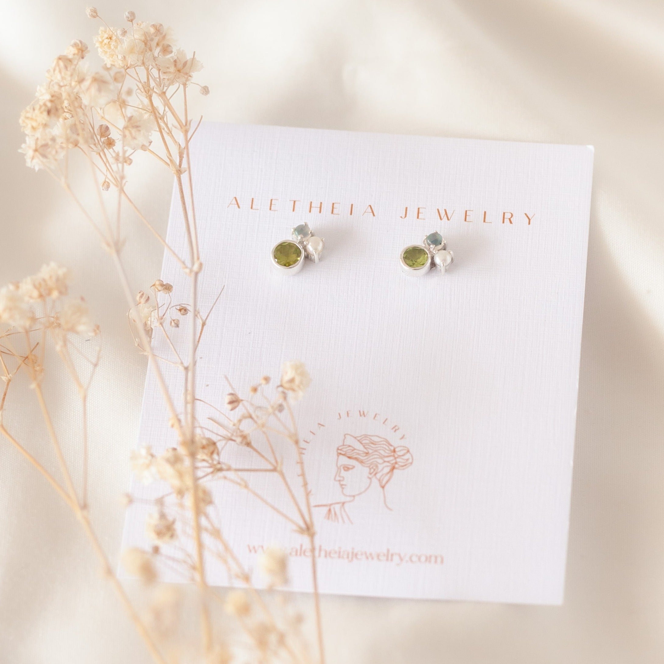 Aretes Camille silver
