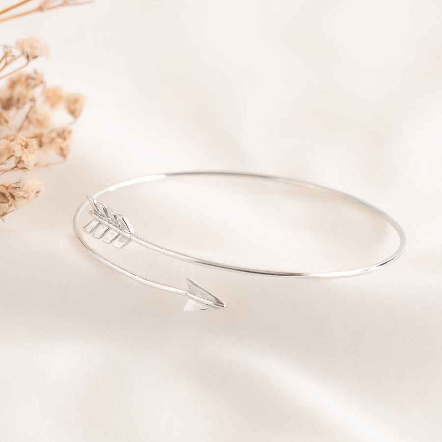 Pulsera Flecha Ajustable silver
