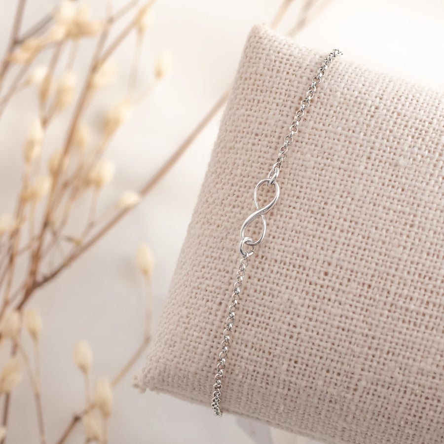 Pulsera Infinito silver