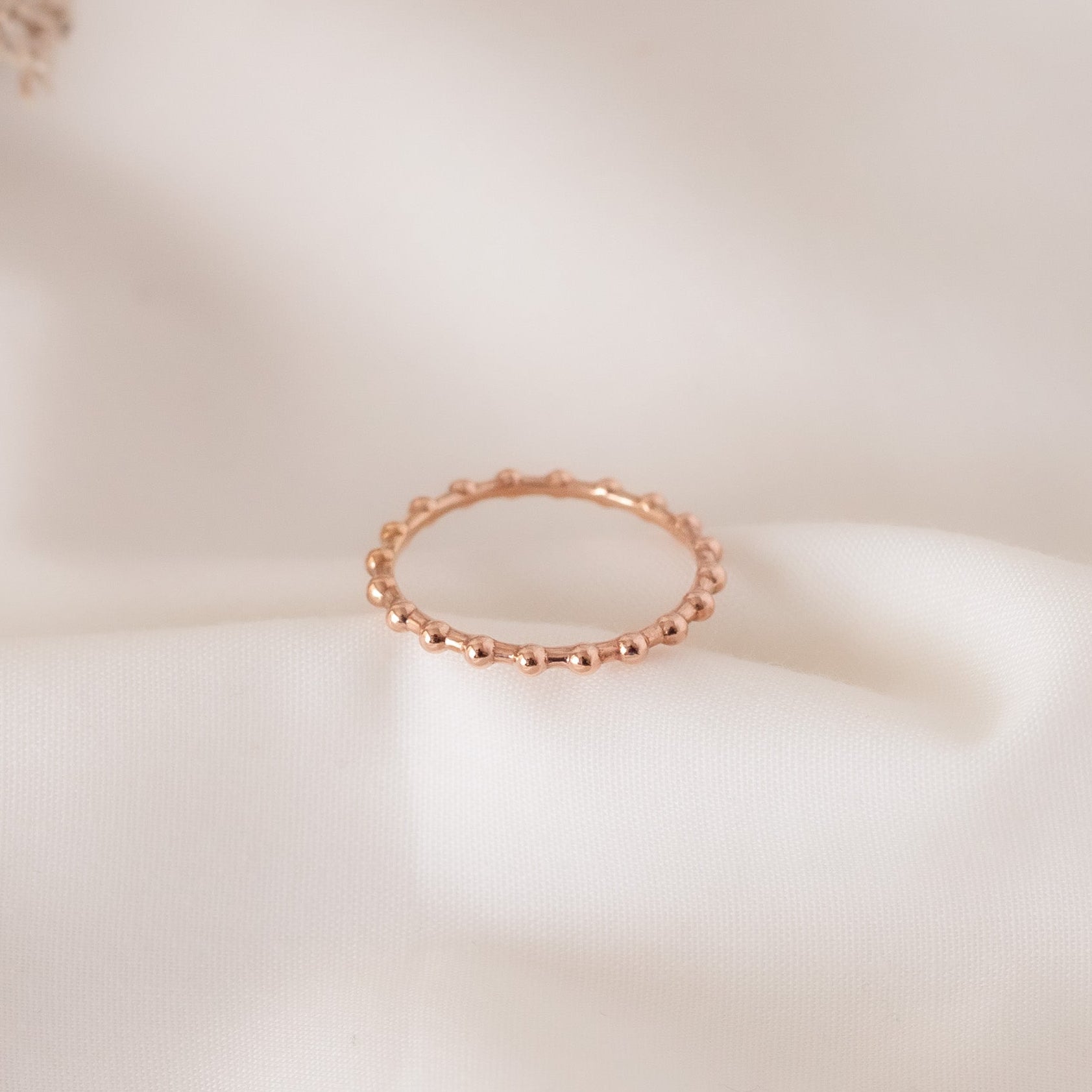 Anillo Dots rose gold