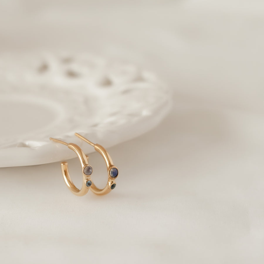 Argollas Briseida gold