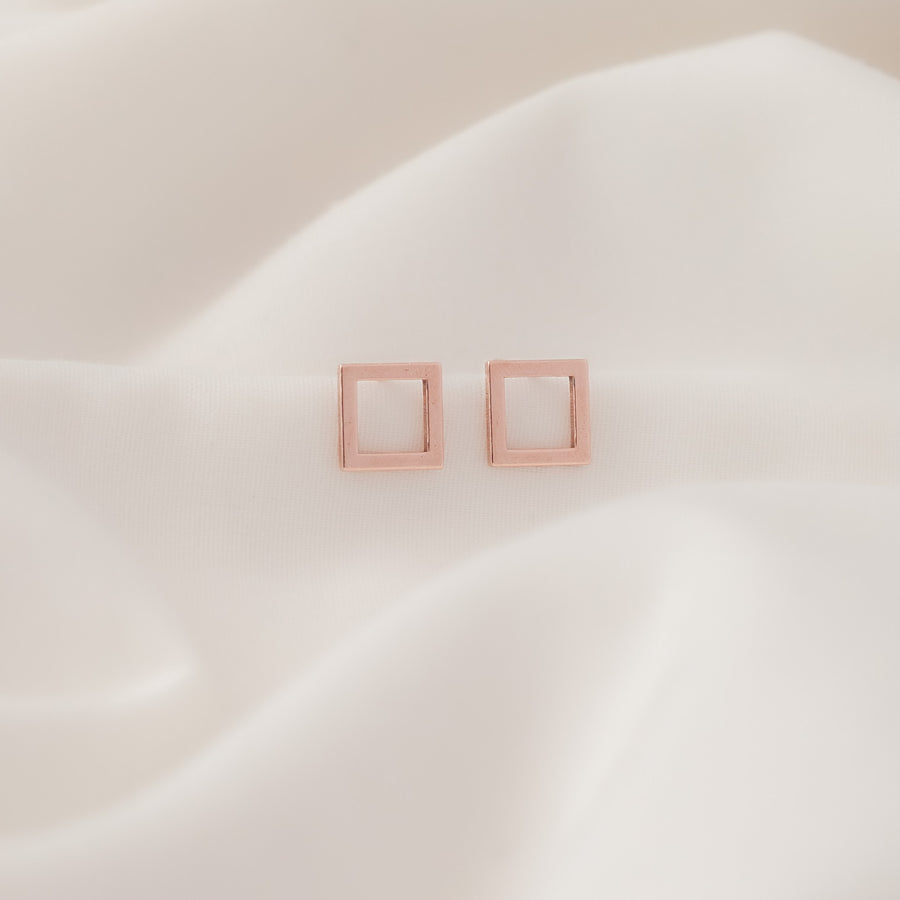 Aretes Cuadrado