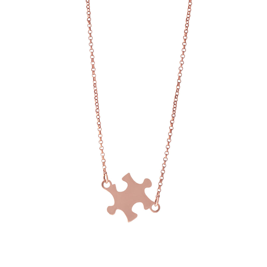 Collar Puzzle rose gold