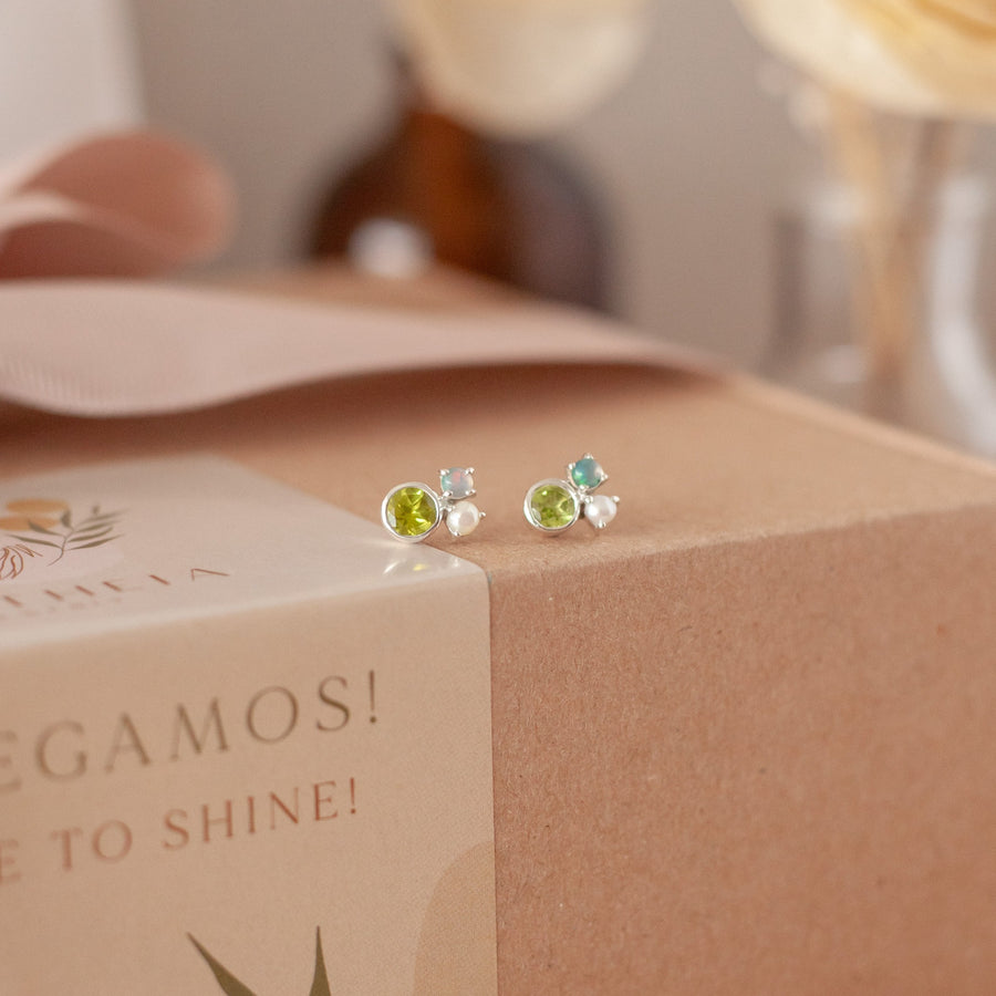 Aretes Camille silver