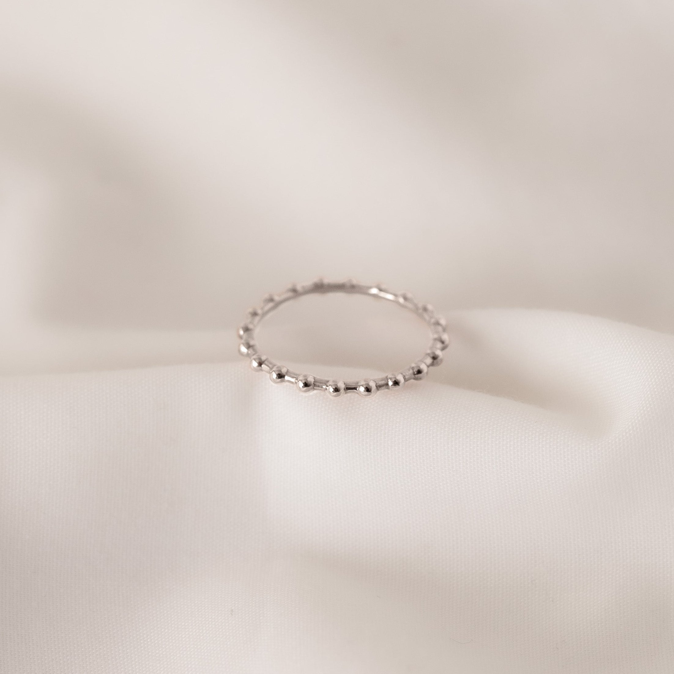Anillo Dots silver