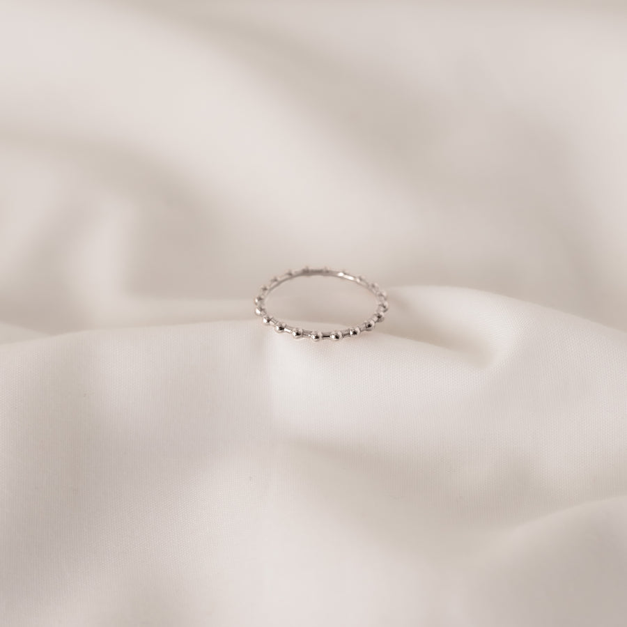 Anillo Dots silver
