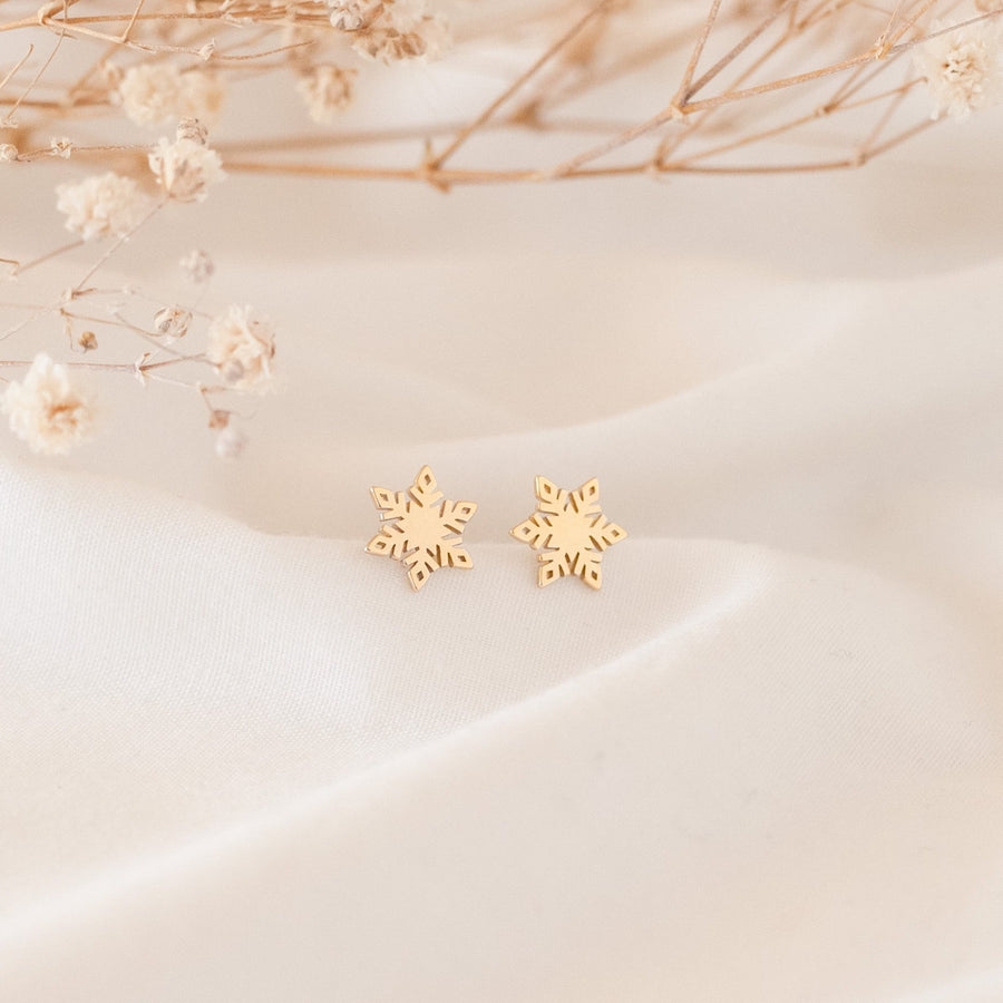 Aretes Copo de Nieve