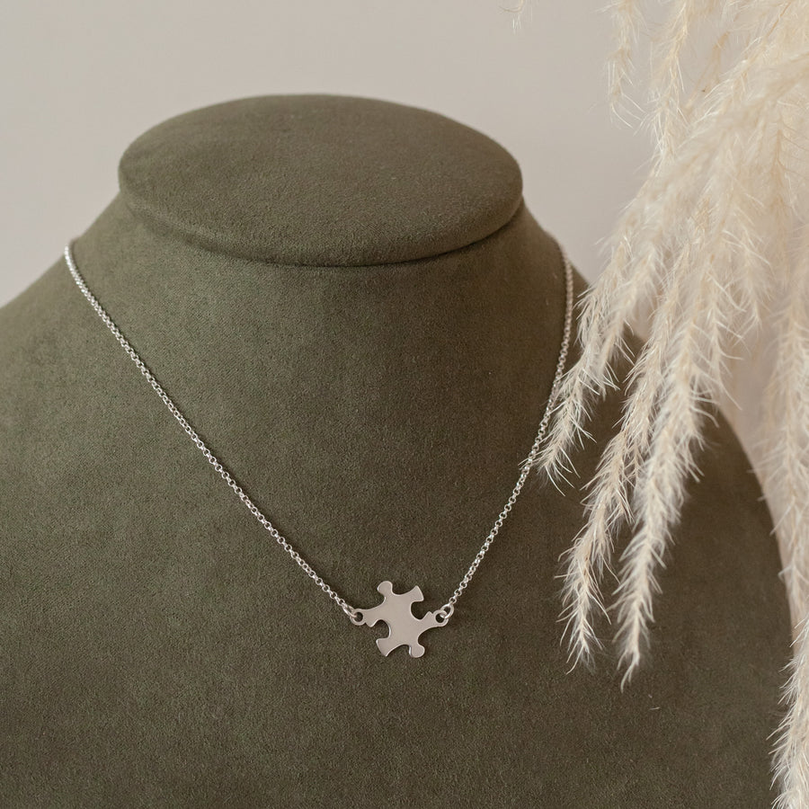Collar Puzzle silver