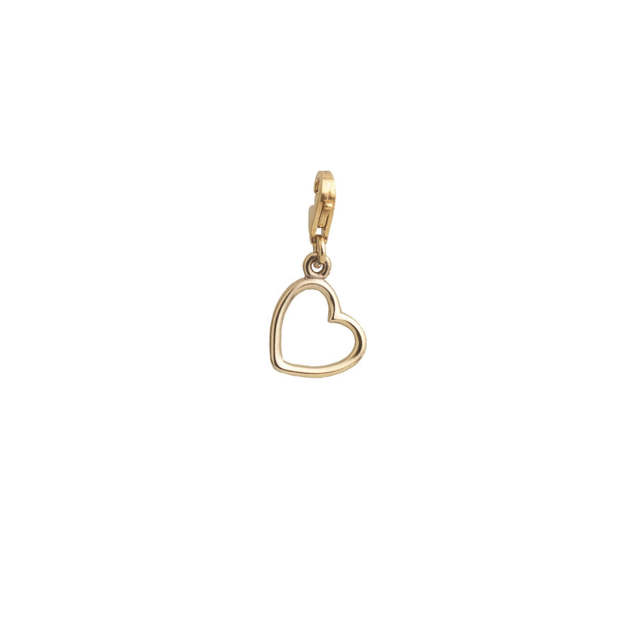 Dije Corazón Calado gold
