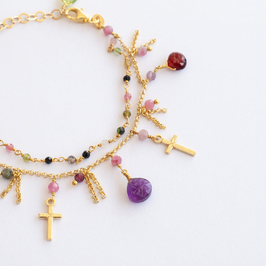 Pulsera Roberta con Turmalina