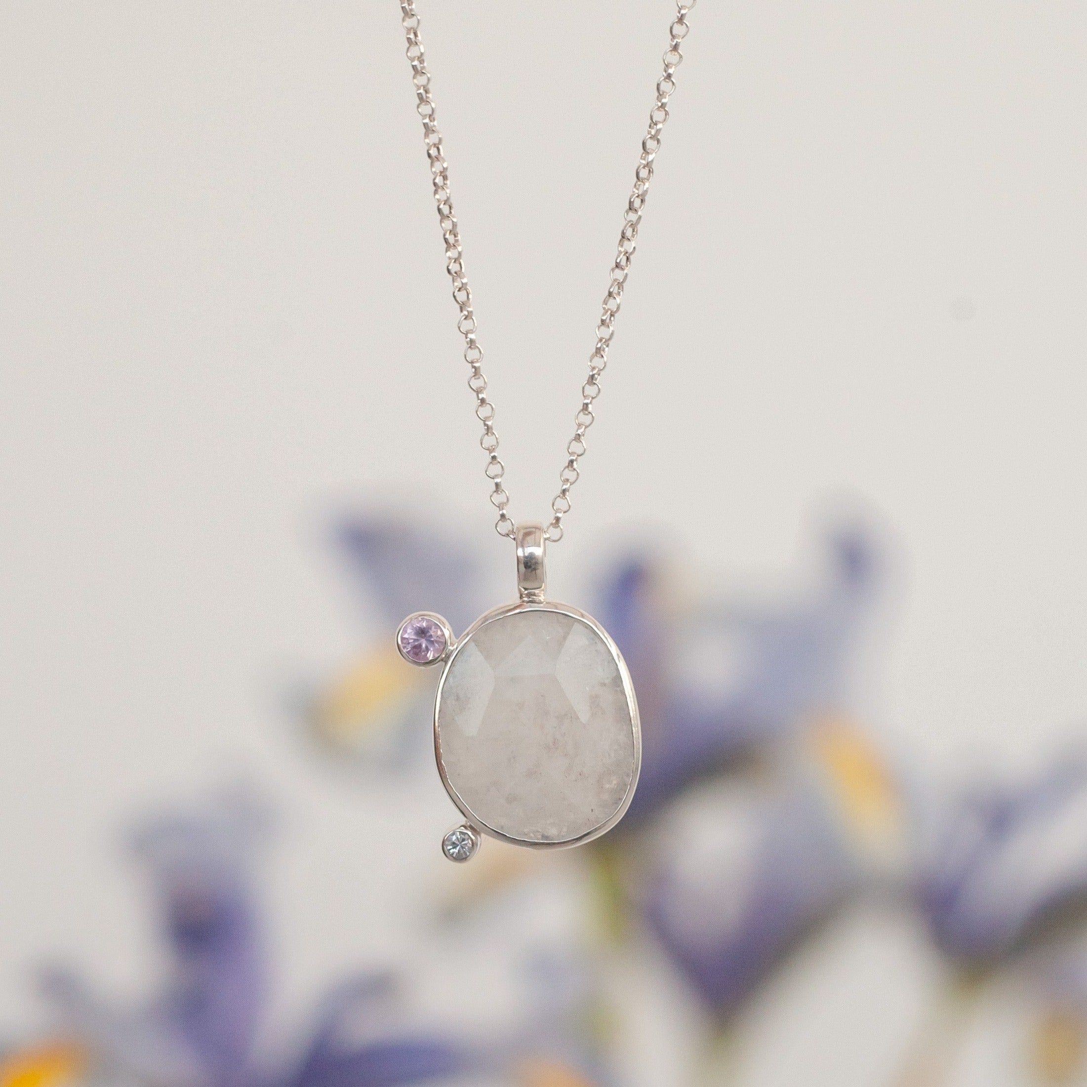 Collar Ophelia silver