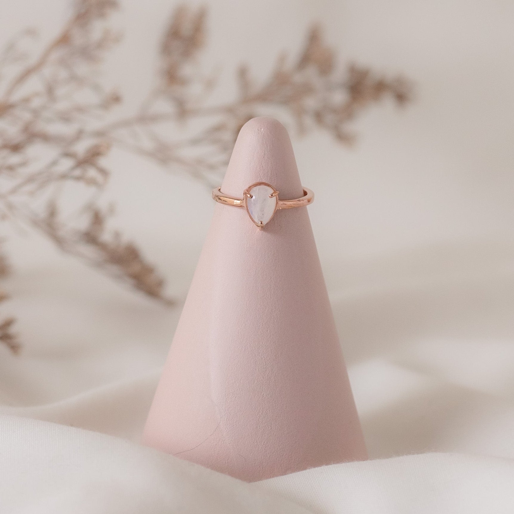 Anillo Gemma regulable rose gold