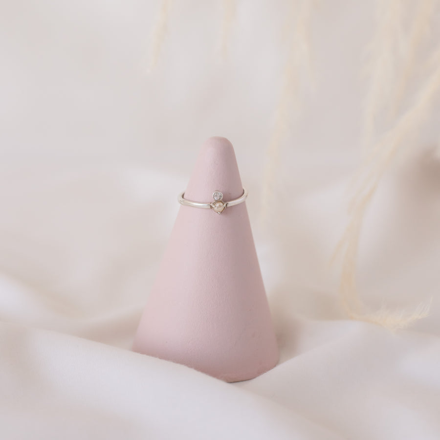 Anillo Astrid regulable silver