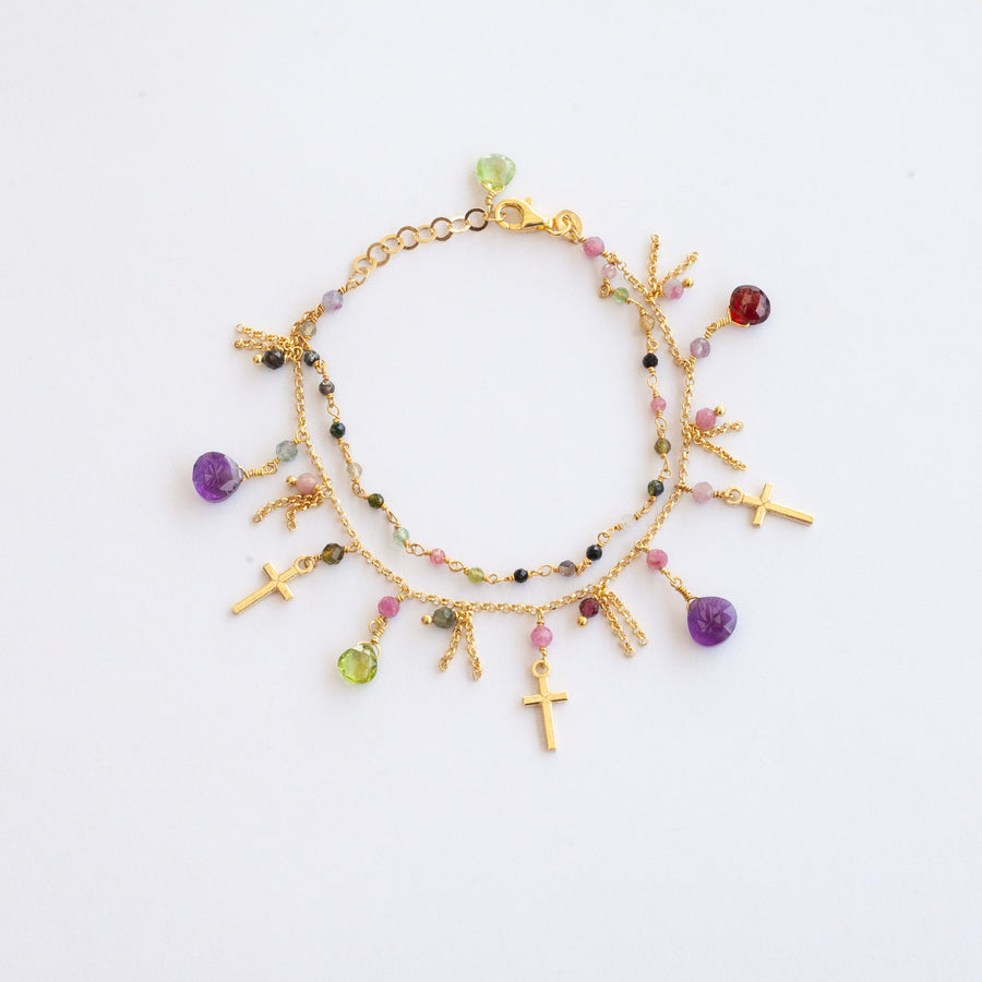 Pulsera Roberta con Turmalina