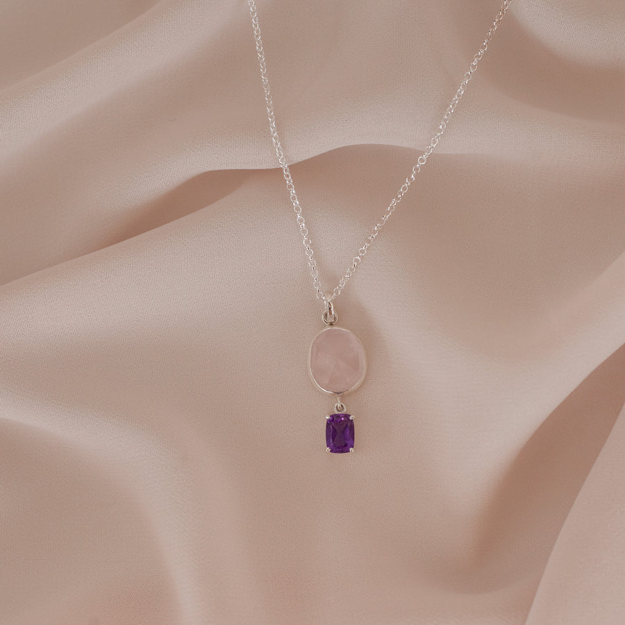 Collar Antonella silver