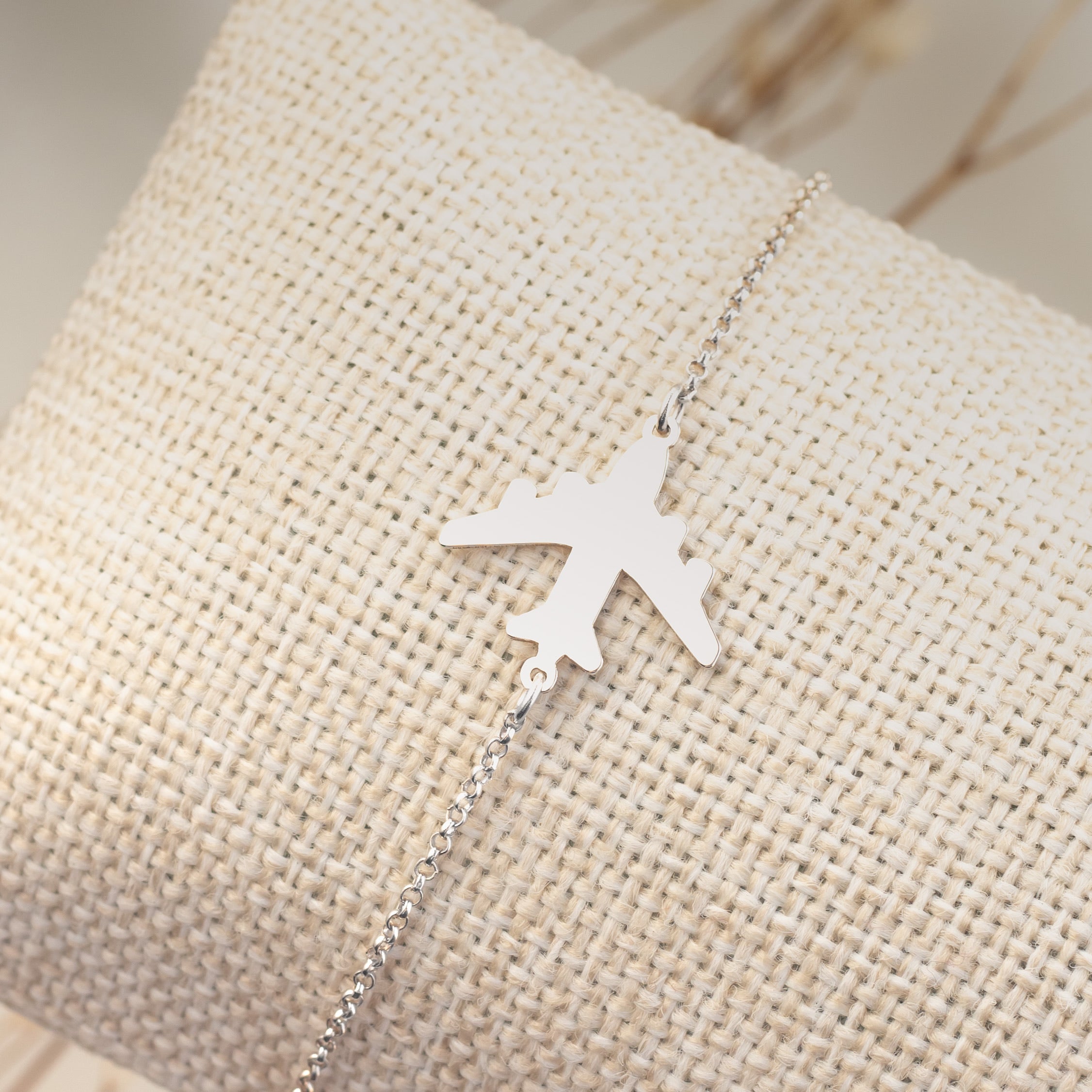 Pulsera Avión silver
