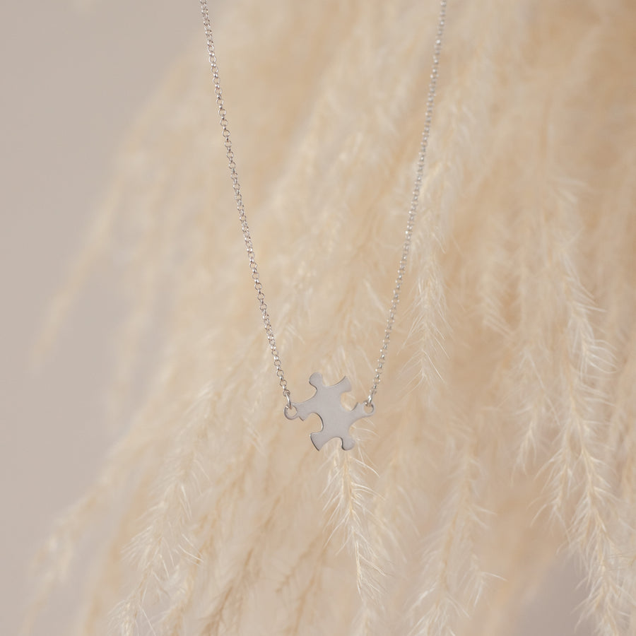 Collar Puzzle silver