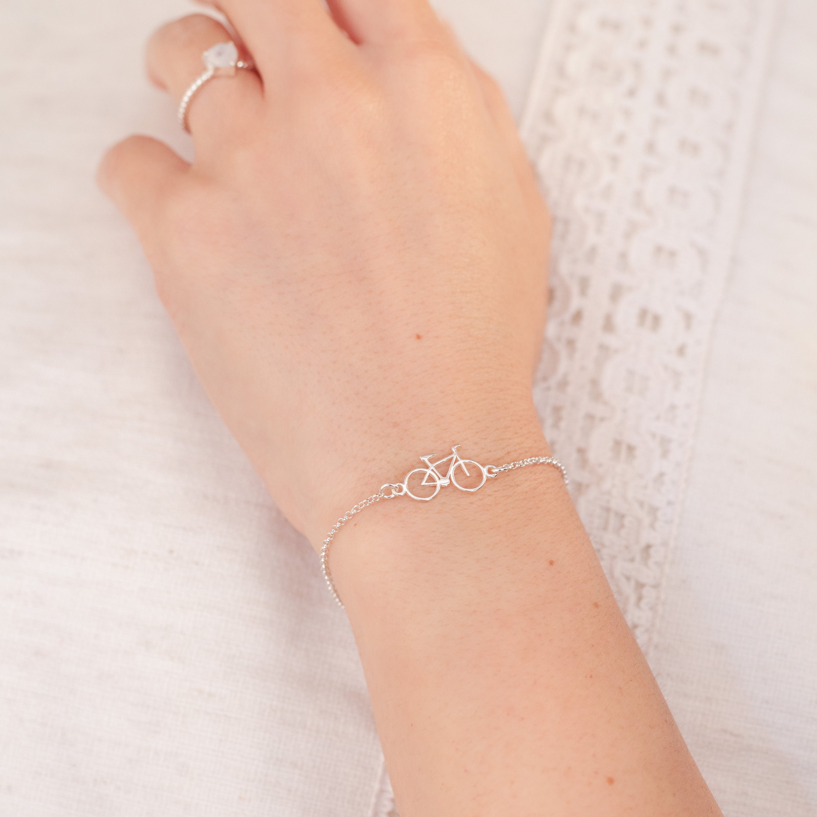 Pulsera Bicicleta silver